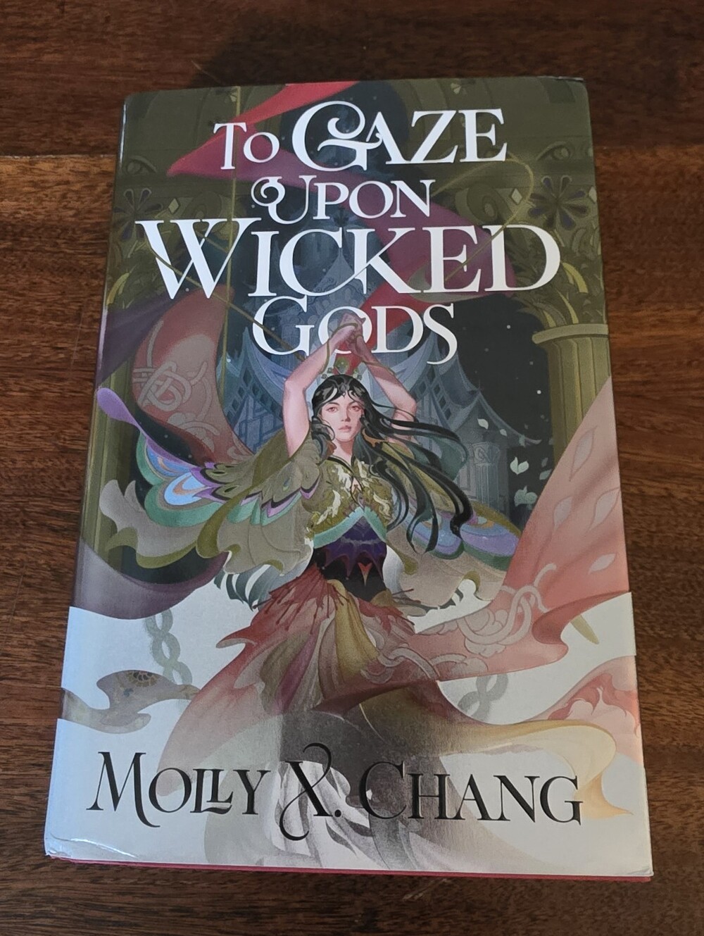 To Gaze Upon Wicked Gods By Molly X Chang Hardcover Book w/ Poster